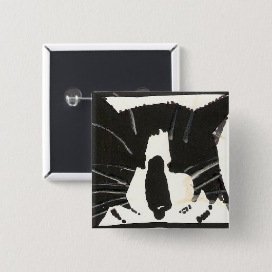 "Maow" Knopf Button (Vorne & Hinten)