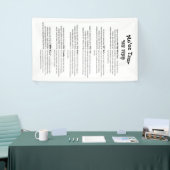 Maoz Tzur Hanukkah Song VollHebräisch & Transkript Banner (Messeveranstaltung)