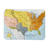 MAP, 1776-1884 MAGNET (Horizontal)