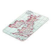 MAP: BRITISH ISLES, c1890 Magnet (Linke Seite)