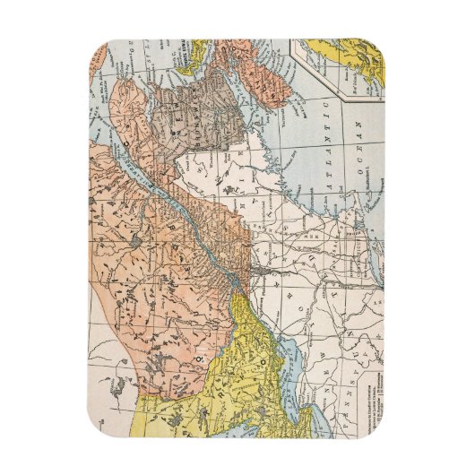 MAP: EASTERN CANADA MAGNET (Vertikal)