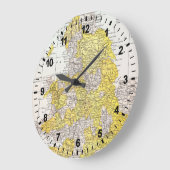 MAP: ENGLAND & WALES GROßE WANDUHR (Winkel)