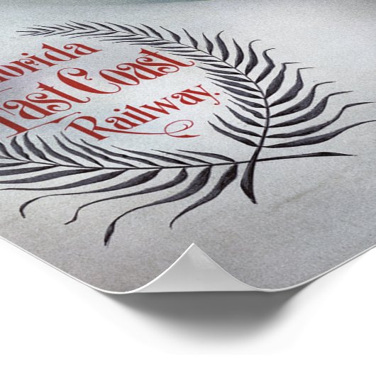 MAP: FLORIDA, 1898 POSTER (Ecke)