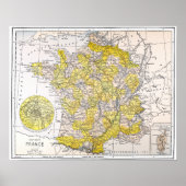 MAP: FRANCE POSTER (Vorne)