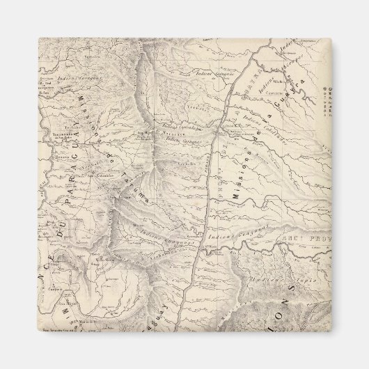 Map hist, Prov Missionen, Jesuit Institution Magnet (Vorne)