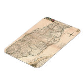 MAP: JAMAIKA, 1755 2 MAGNET (Linke Seite)