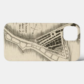 MAP: JAMAIKA, 1755 Case-Mate iPhone HÜLLE (Rückseite (Horizontal))