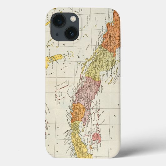 MAP: KUBA, 1900 Case-Mate iPhone HÜLLE (Rückseite)