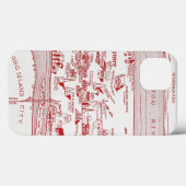 MAP: MANHATTAN, c1935 Case-Mate iPhone Hülle (Rückseite (Horizontal))