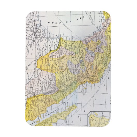 MAP: MEXIKO MAGNET (Vertikal)