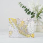 MAP: MEXIKO POSTKARTE (Stehend Vorderseite)