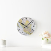 MAP: MEXIKO RUNDE WANDUHR (Zuhause)