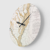 MAP: MISSISSIPPI RIVER, 1861 GROßE WANDUHR (Winkel)