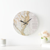 MAP: MISSISSIPPI RIVER, 1861 GROßE WANDUHR (Zuhause)