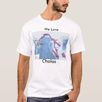 map_new, wir Liebe, Cholas, Tamils T-Shirt