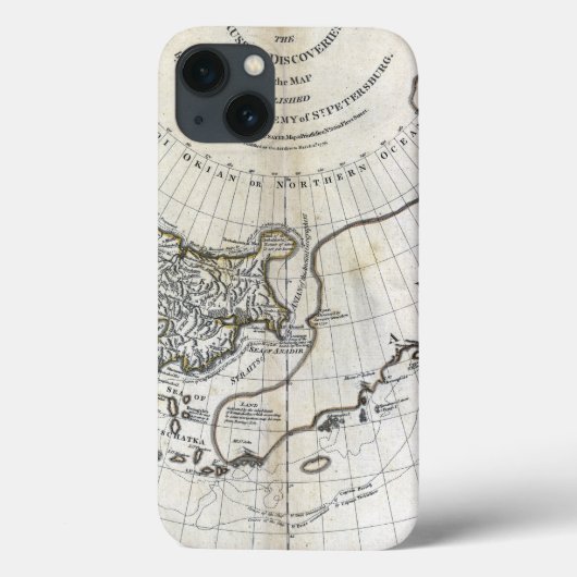 MAP: NORTH PACIFIC Case-Mate iPhone HÜLLE (Rückseite)