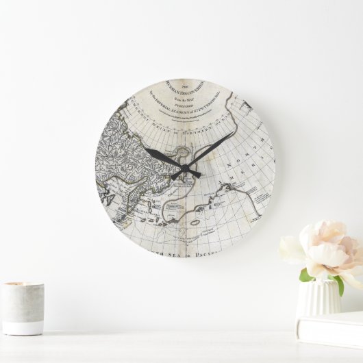 MAP: NORTH PACIFIC GROßE WANDUHR (Zuhause)