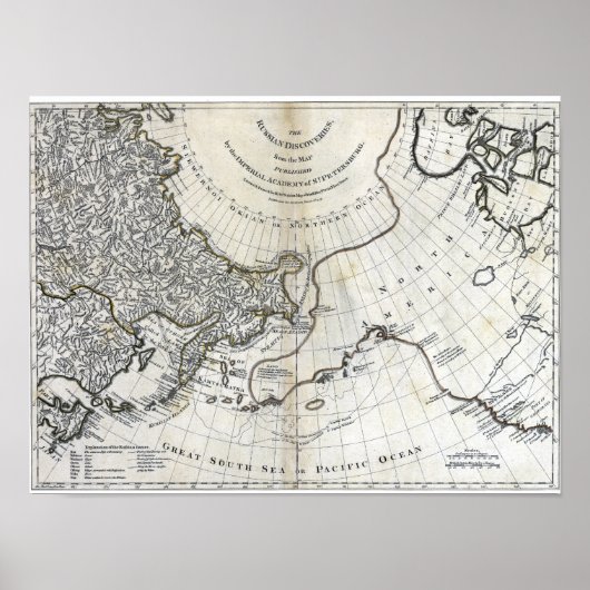 MAP: NORTH PACIFIC POSTER (Vorne)