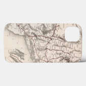 Map: Northeast USA Case-Mate iPhone Hülle (Rückseite (Horizontal))