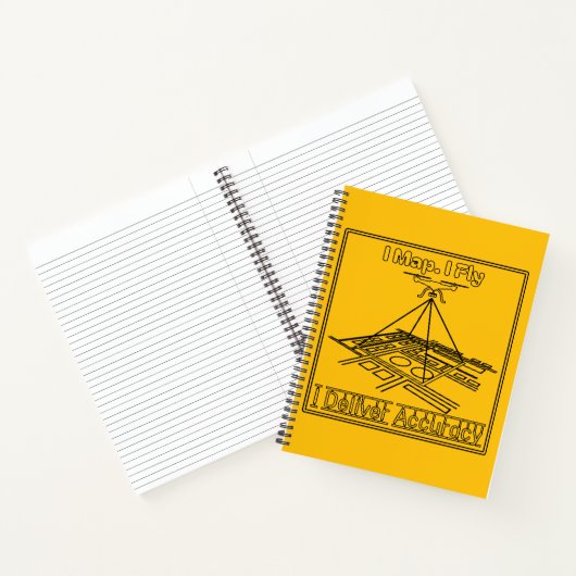 Map Note Book - Surveyor/GIS/Cartographer/Drone Notizblock (Innenseite)