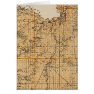 Map of Blue Earth Landkreis, Minnesota