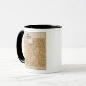 Map of Blue Earth Landkreis, Minnesota Tasse (Vorderseite Links)