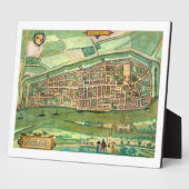 Map of Bremen, from 'Civitates Orbis Terrarum' by Fotoplatte (Seite)
