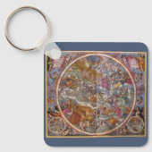Map of Christian Constellations, Southern Skies Schlüsselanhänger (Vorderseite)