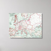 MAP OF EUROPE, 12th CENTURY Leinwanddruck (Vorderseite)