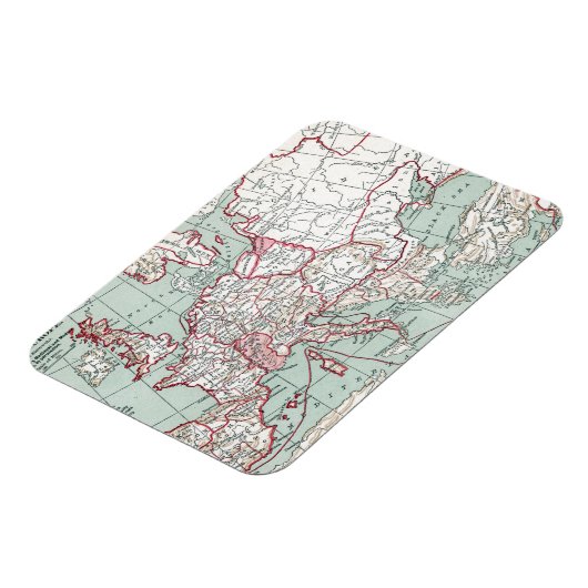 MAP OF EUROPE, 12th CENTURY Magnet (Linke Seite)