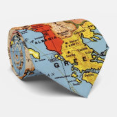 Map_of_Europe, _1923 Krawatte (Gerollt)