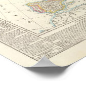 Map of Europe 2 Poster (Ecke)