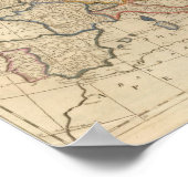 Map of Europe 2 Poster (Ecke)