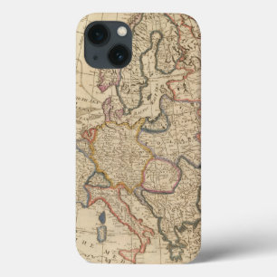 Map of Europe iPhone 13 Hülle