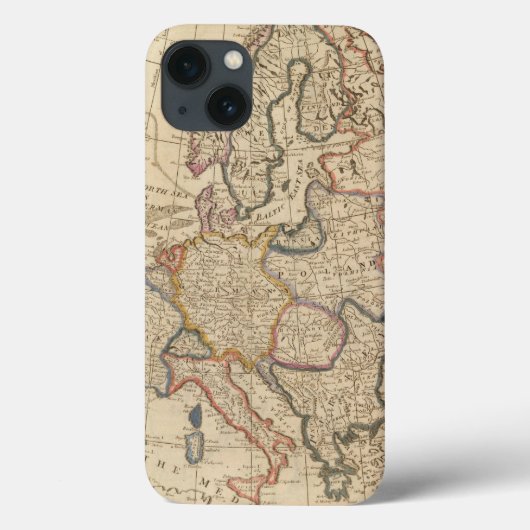 Map of Europe Case-Mate iPhone Hülle (Rückseite)