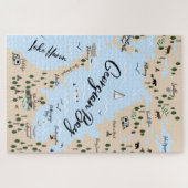 Map of Georgian Bay Puzzle (Horizontal)