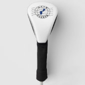 Map of Guam, Postal Passport Stamp Golf Headcover (Vorderseite)