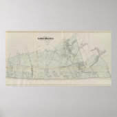 Map of Long Branch, NJ Poster (Vorne)