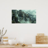 Map of Orth Home & Office Decor Poster (Küche)