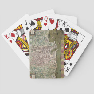 Map of Palermo, from 'Civitates Orbis Terrarum' by Spielkarten