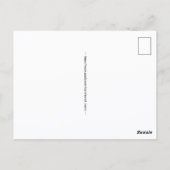 Map of Sonoma County CA Postcard Postkarte (Rückseite)