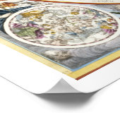 Map of the Christian Constellations as Depicted by Poster (Ecke)