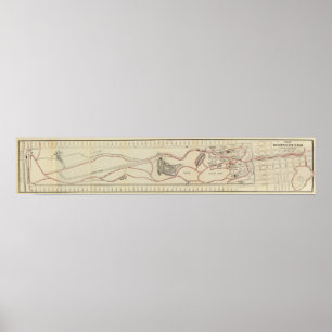 Map of the Golden Gate Park Poster