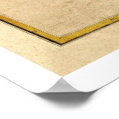 Map of the Hawaiian Islands by Kalama 1837 Poster (Ecke)