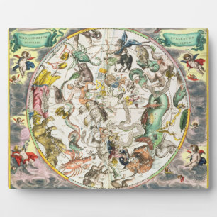 Map of the Southern Hemisphere, from 'The Celestia Fotoplatte