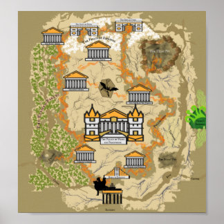 Map of the Underworld Poster