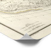 Map of the World known to the ancients Poster (Ecke)