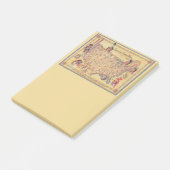 "Map of US Native Tribes" Post-it Klebezettel (angewinkelt)