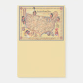 "Map of US Native Tribes" Post-it Klebezettel (Vorderseite)