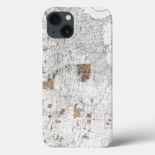 MAP: RESERVIERUNGEN, 1888 Case-Mate iPhone HÜLLE (Rückseite)